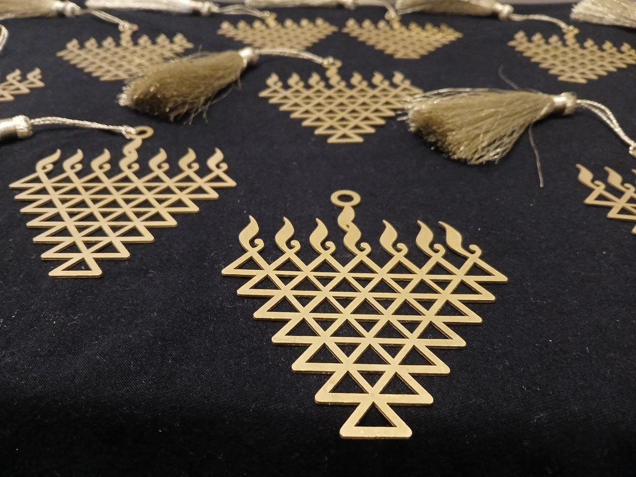 Pure Brass Saraswati Bookmark ✨❤️