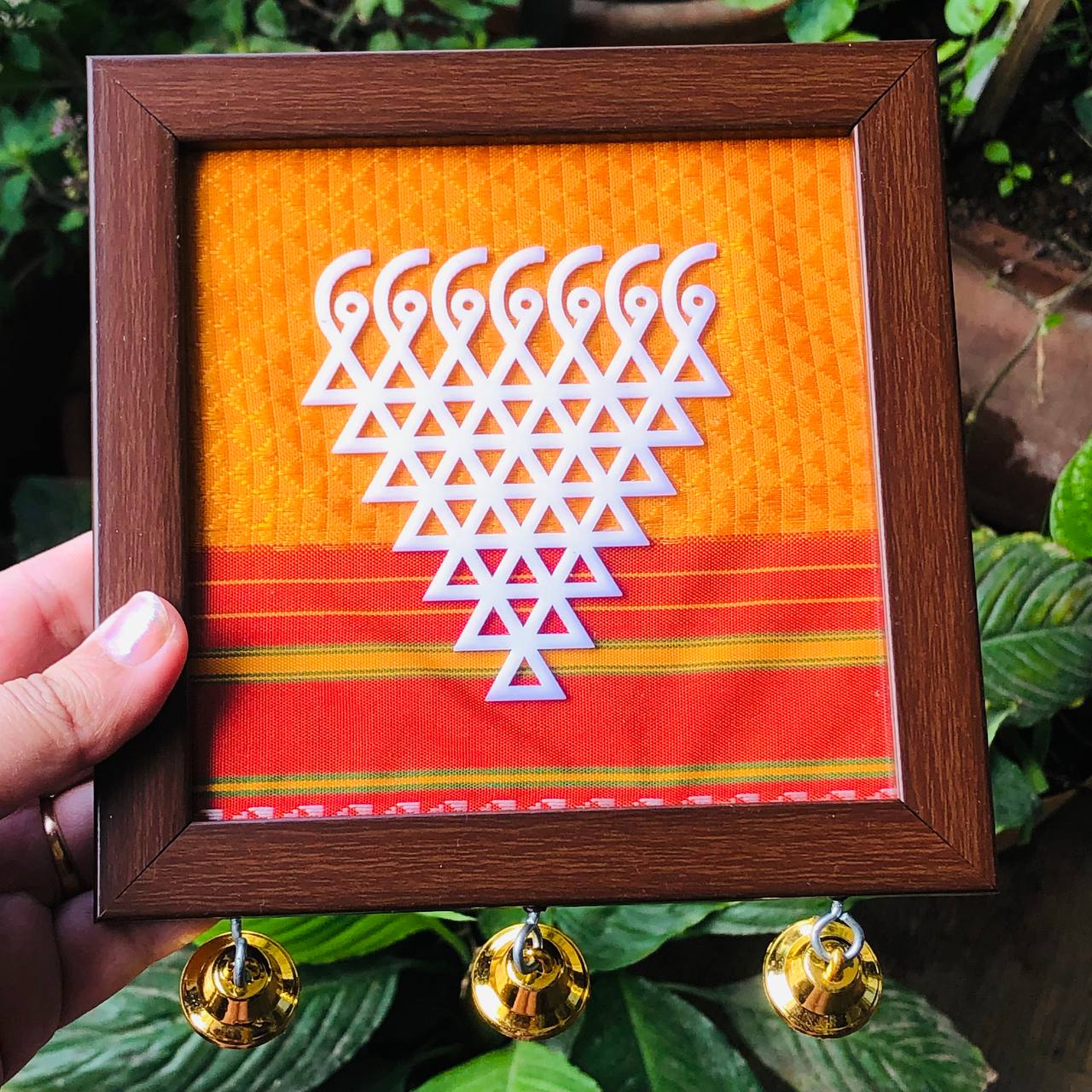 Saraswati Frames with Bells🌷