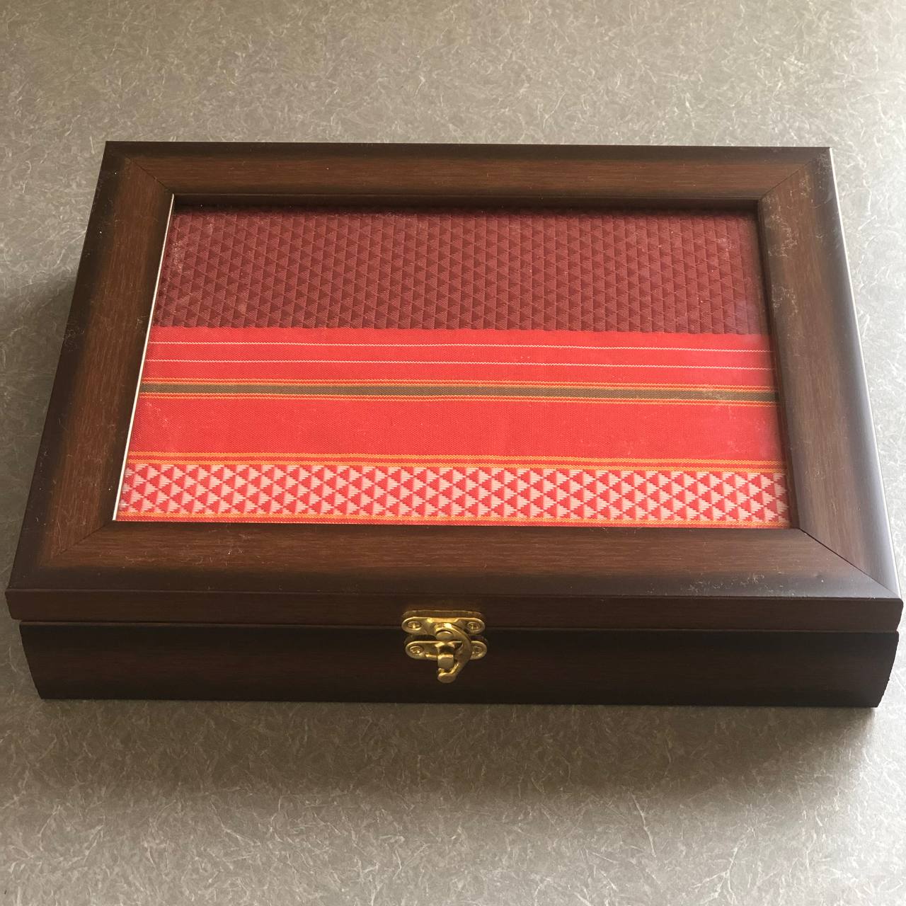 Simple Khan Fabric Jewelry Box ๐
