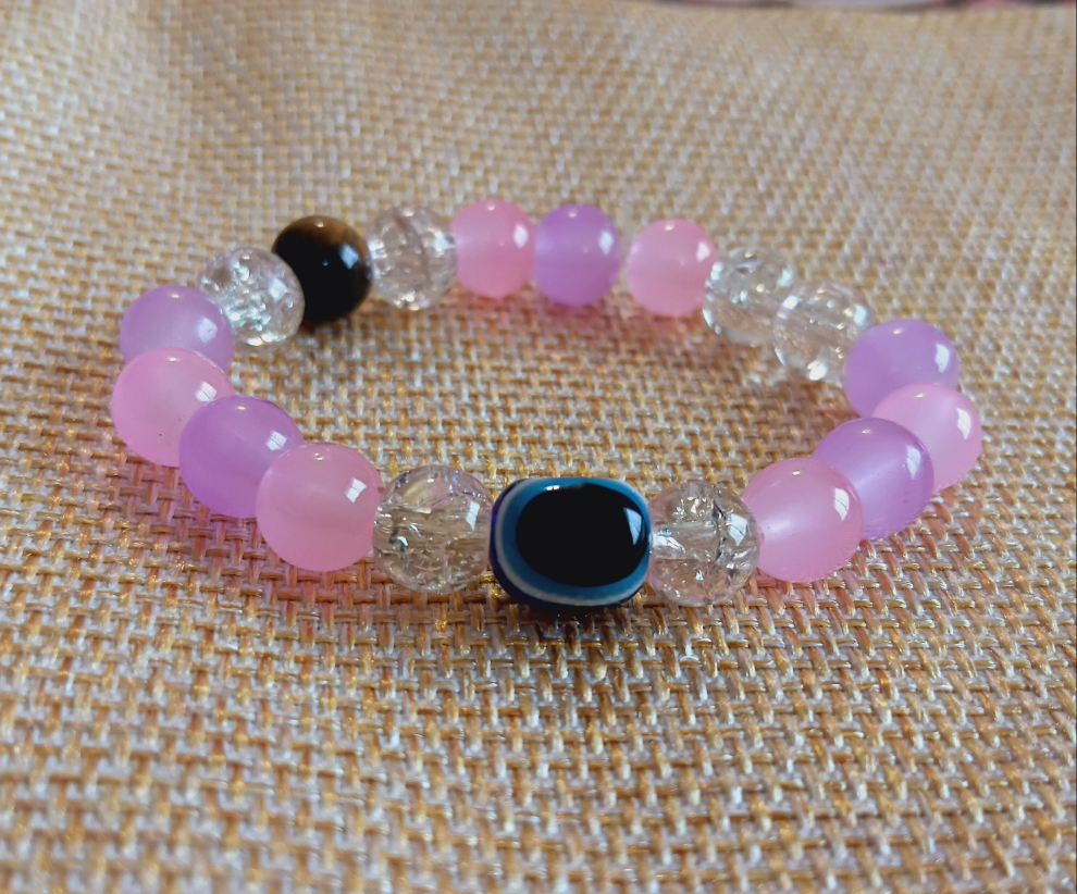 Evil Eye  & Tiger eye bracelet of protection 🧿🔮❤️