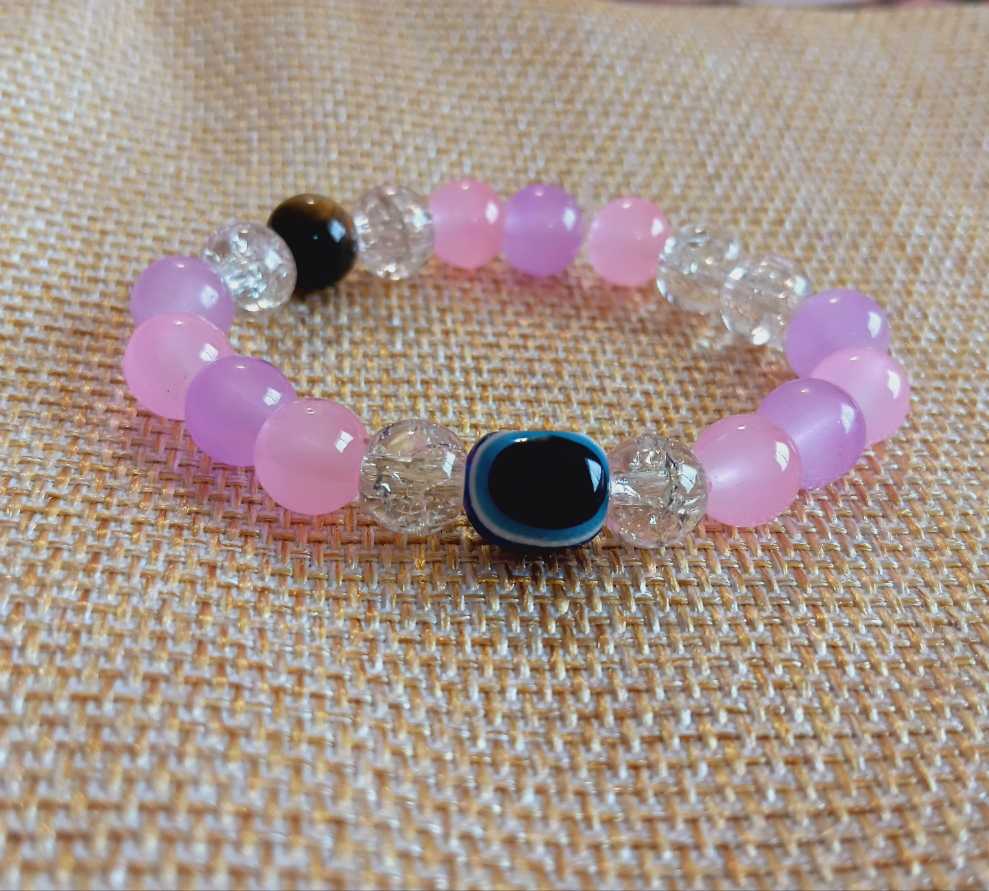 Evil Eye  & Tiger eye bracelet of protection 🧿🔮❤️