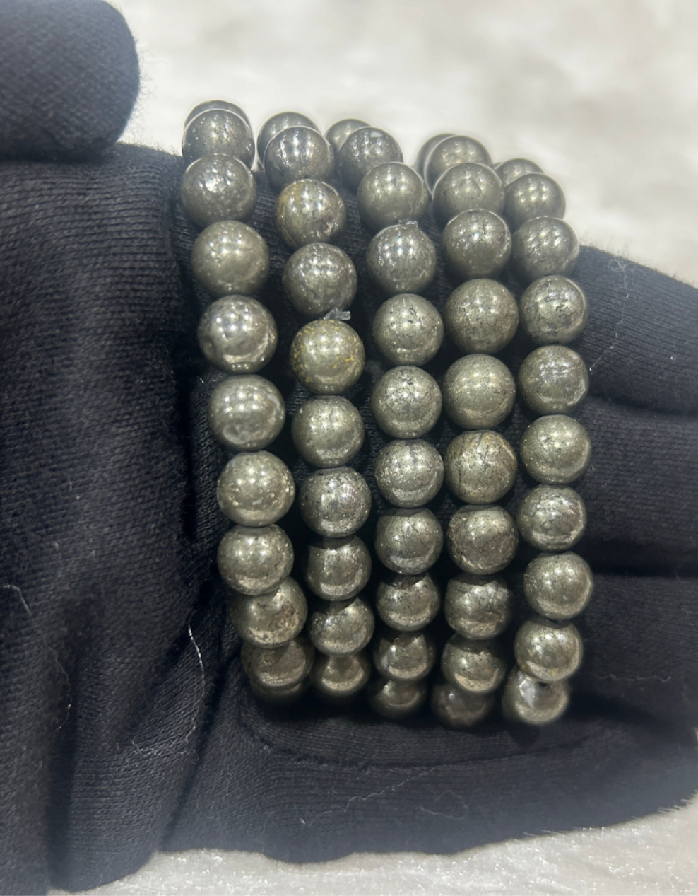 Natural Pyrite Bracelet 🍁