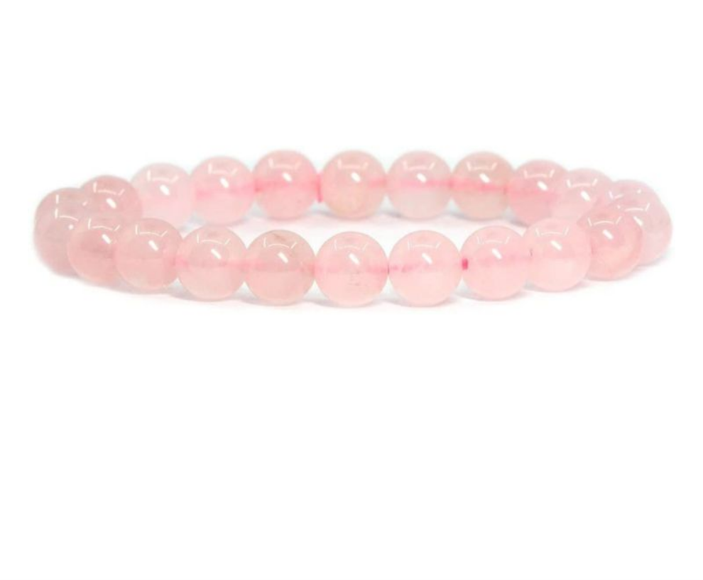 Natural Rose Quartz Bracelet 🍁🍂