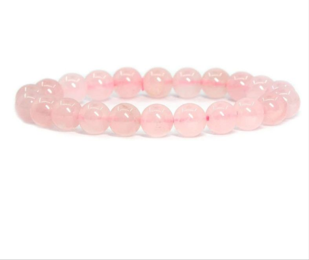 Natural Rose Quartz Bracelet 🍁🍂