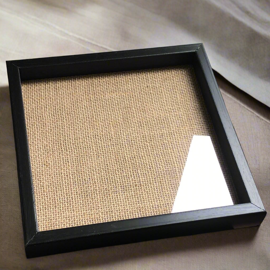 Coloured Jute Serving Tray ..!♥️💛💚