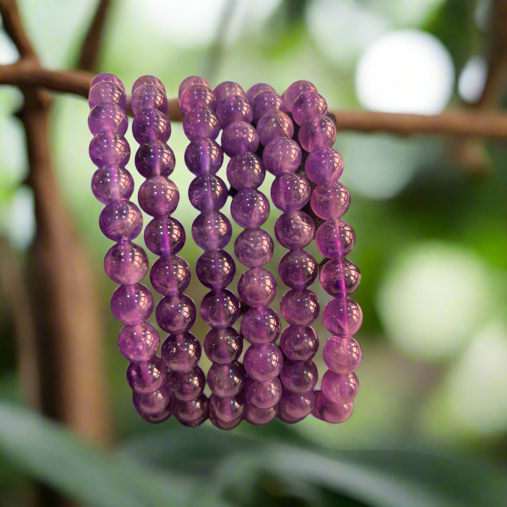 💜 Natural Amethyst Stone Bracelet 💜