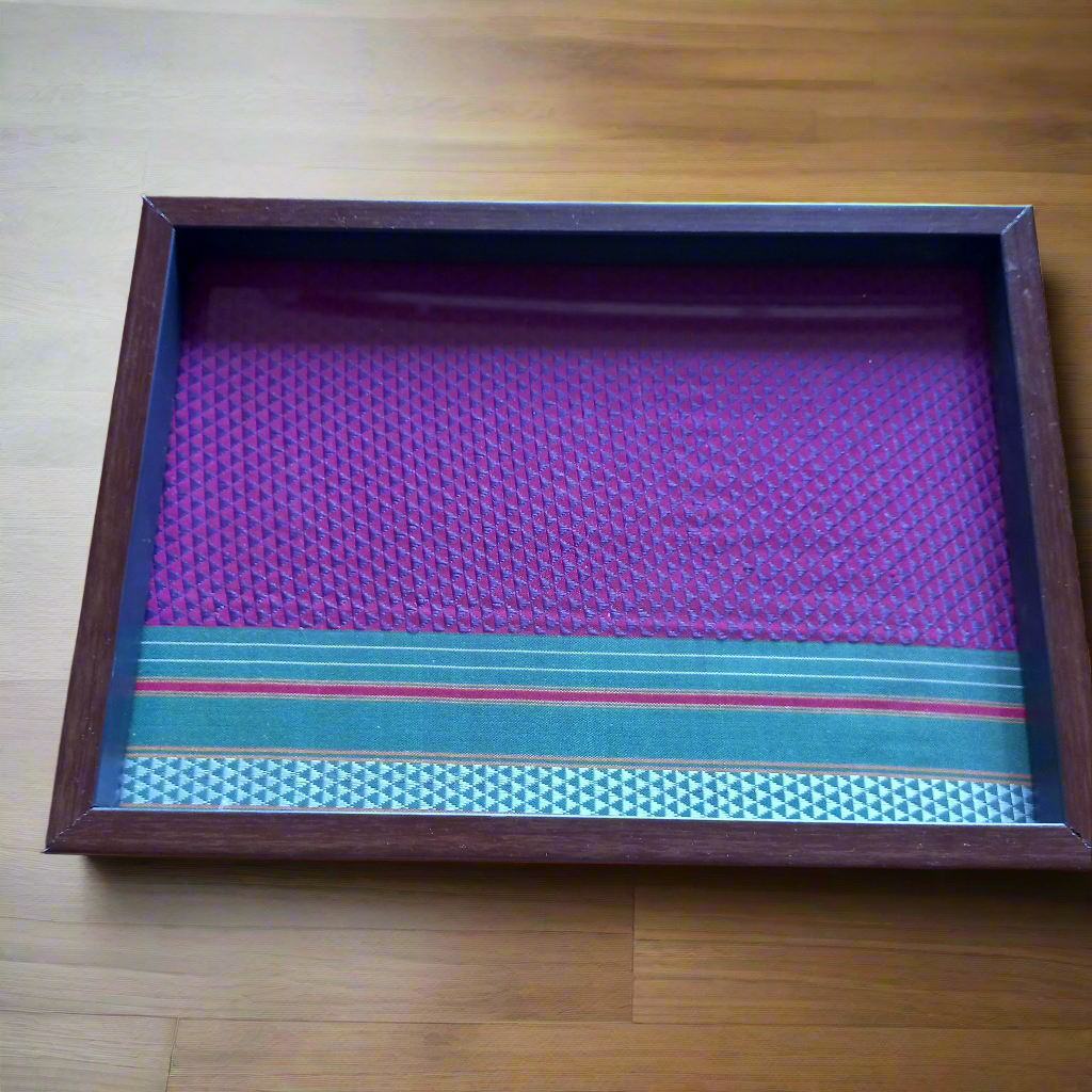 खण Fabric Serving Tray ..!✨♥️