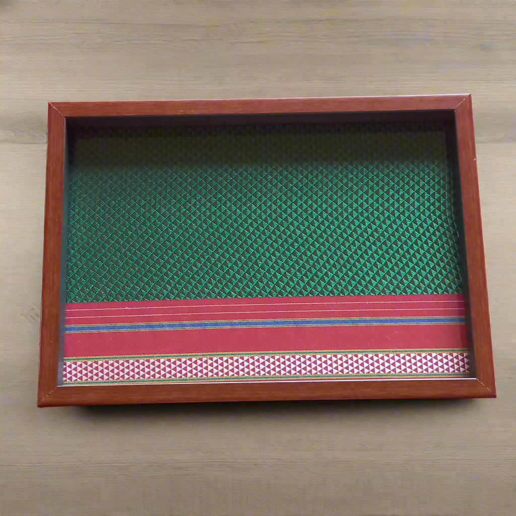 खण Fabric Serving Tray ..!✨♥️