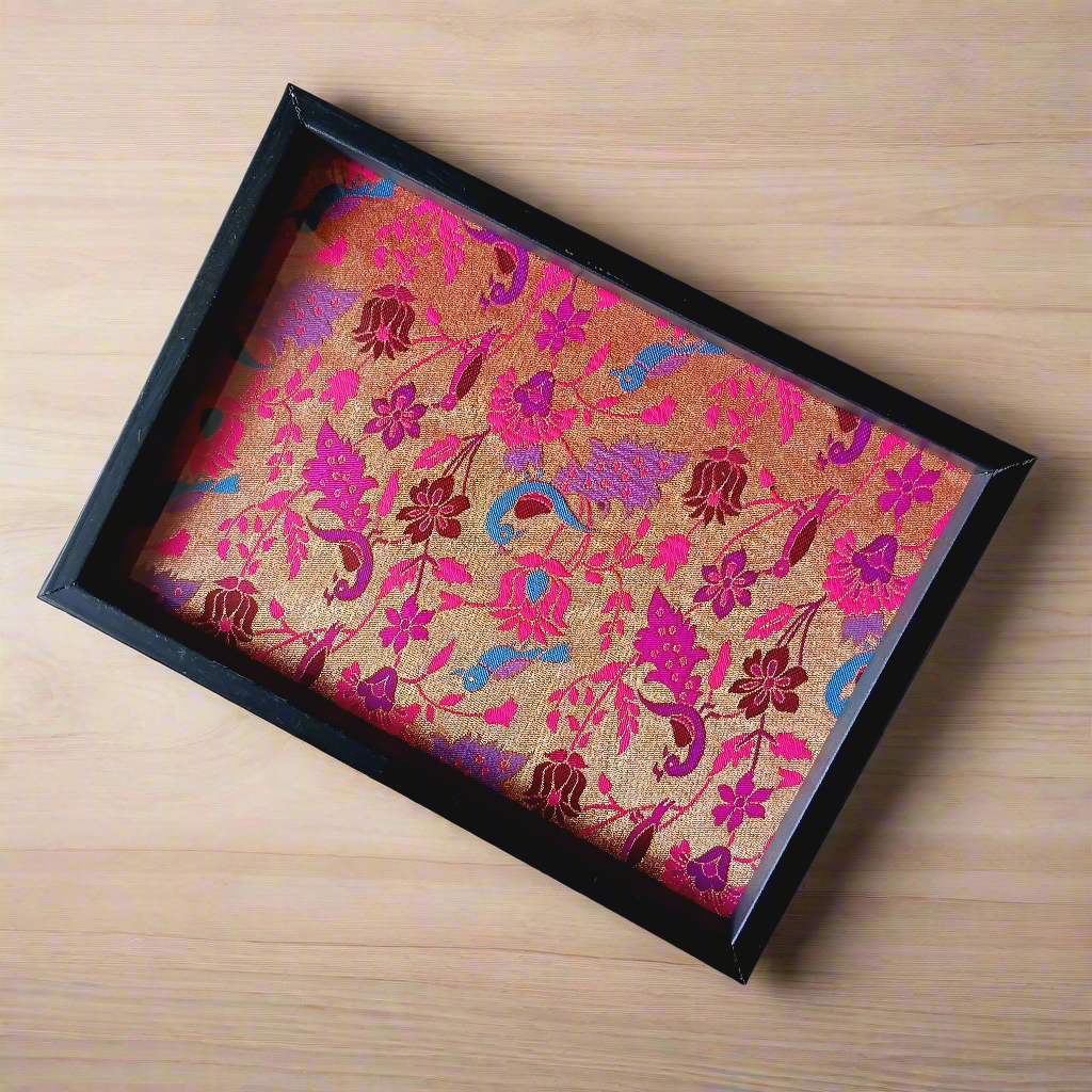 Paithani Serving Tray 🩷💝💕