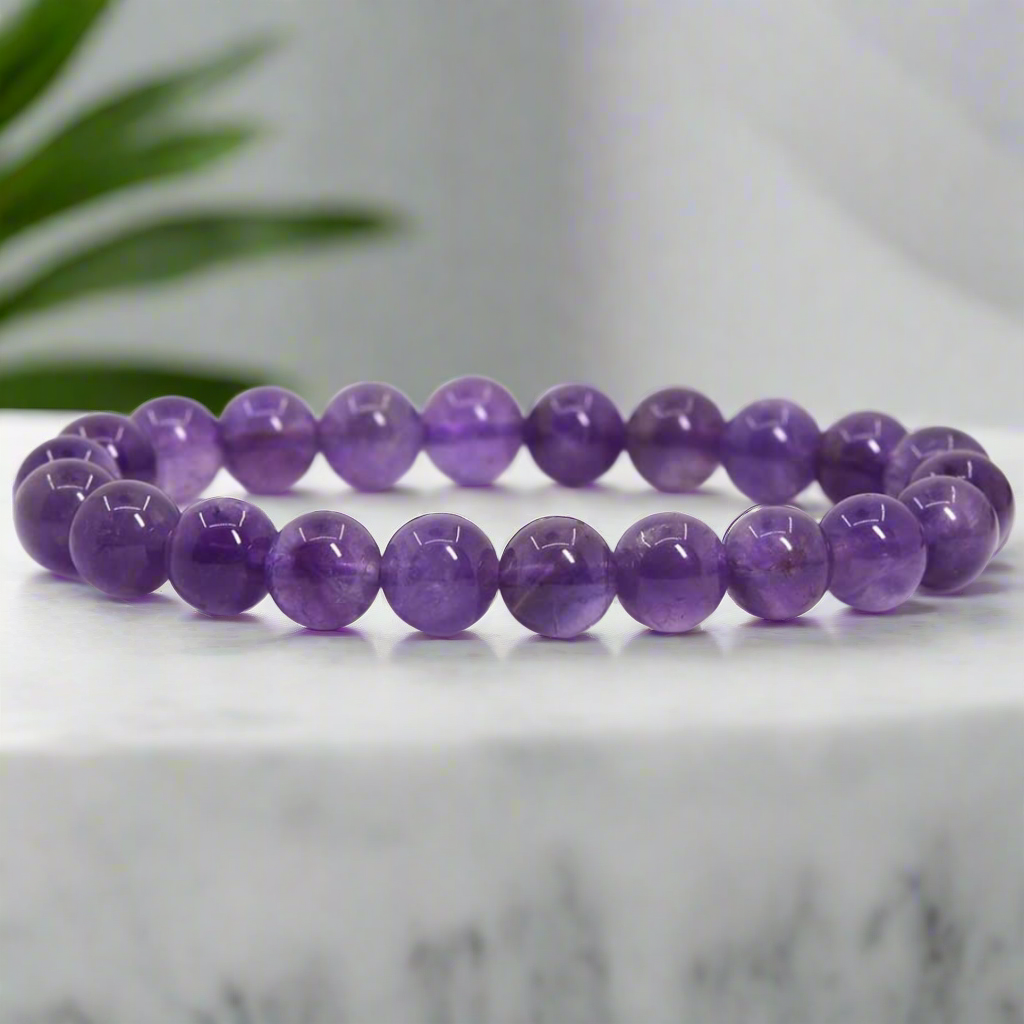 💜 Natural Amethyst Stone Bracelet 💜