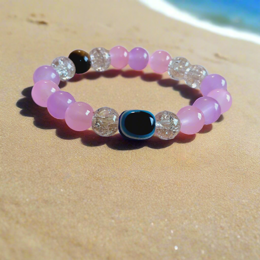 Evil Eye  & Tiger eye bracelet of protection 🧿🔮❤️