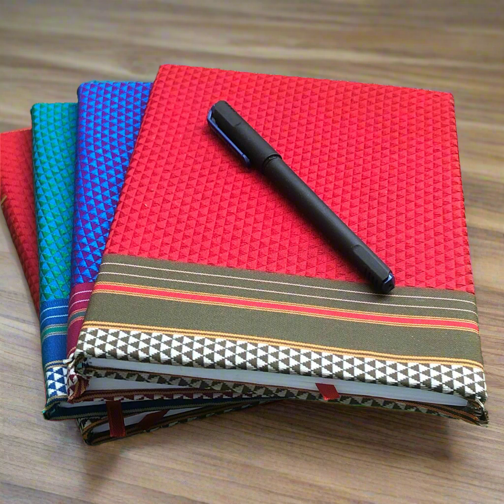 Simple Khan Fabric Diary 📕📗📘📙