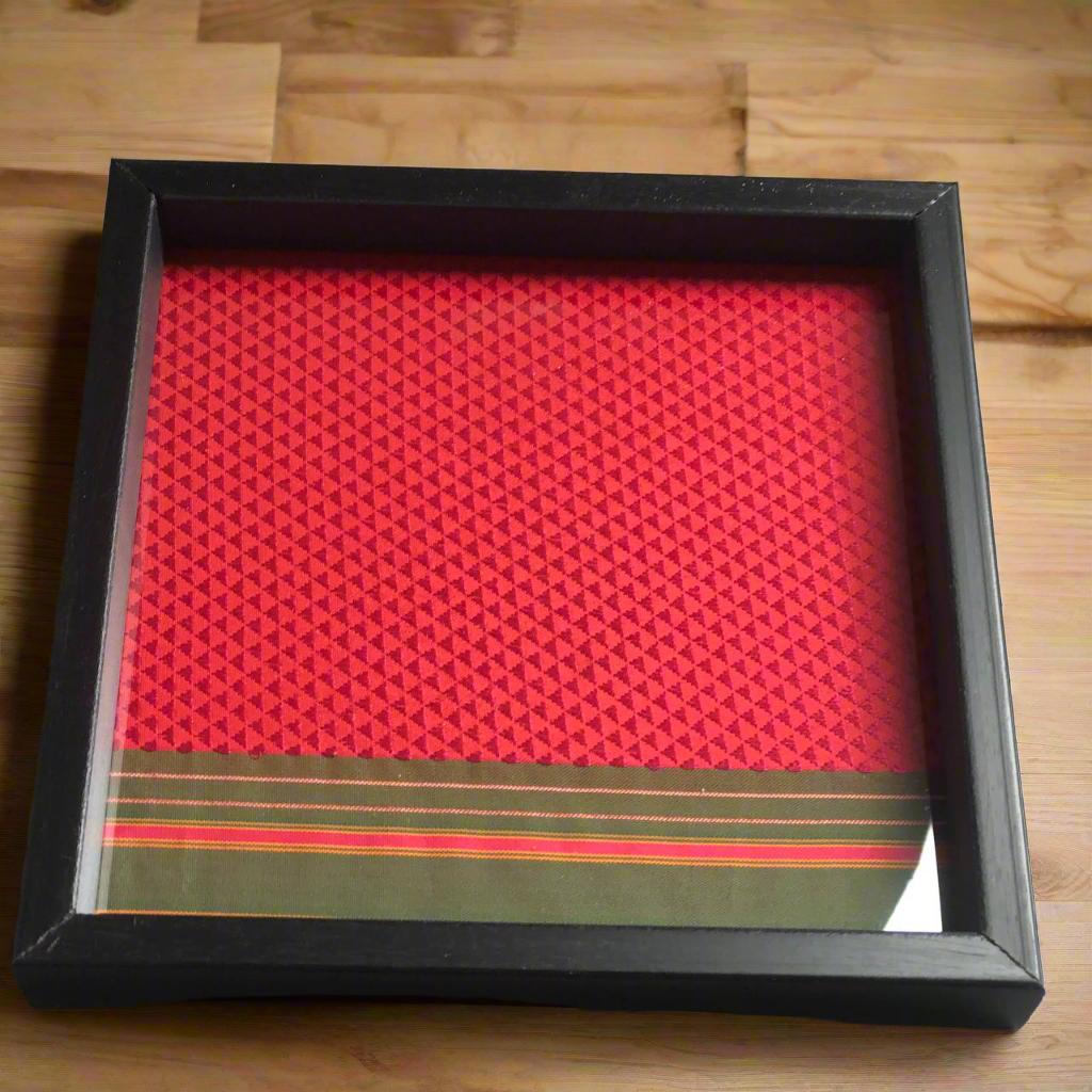 खण Fabric Serving Tray ..!✨♥️