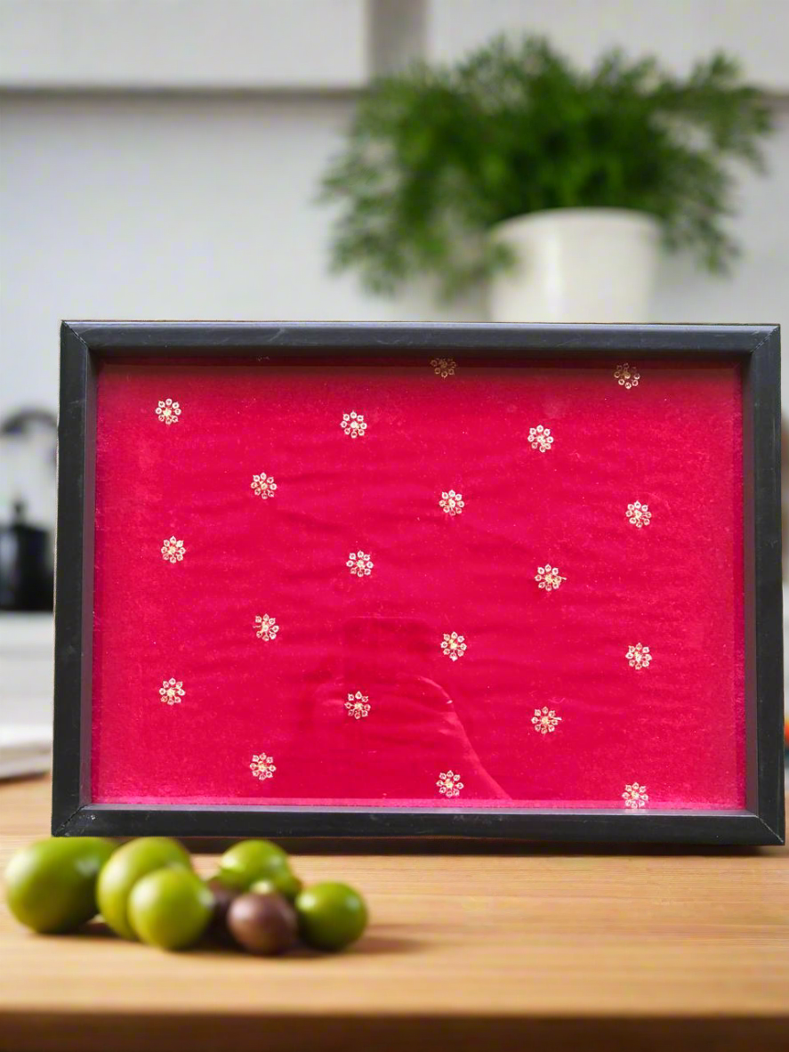 Velvet Fabric Serving 📥📤