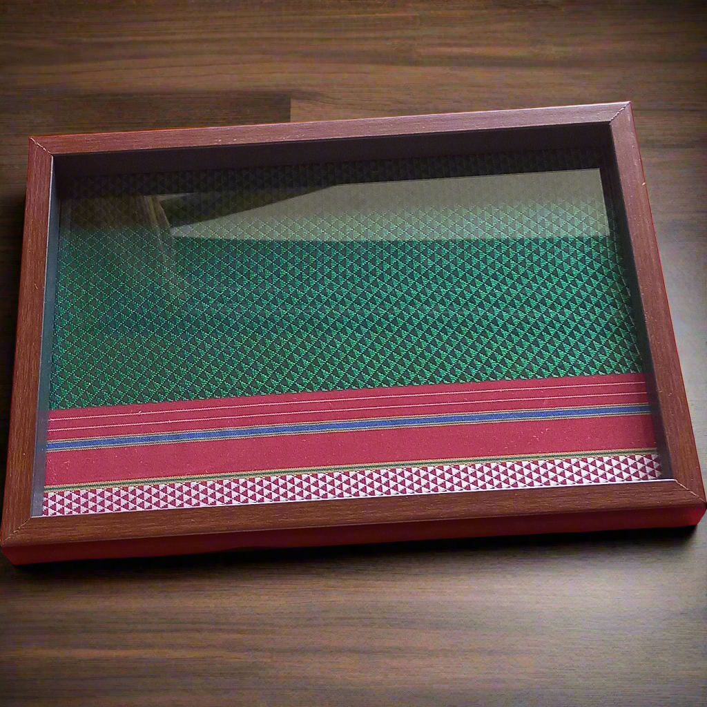 खण Fabric Serving Tray ..!✨♥️