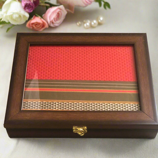 Simple Khan Fabric Jewelry Box 💖