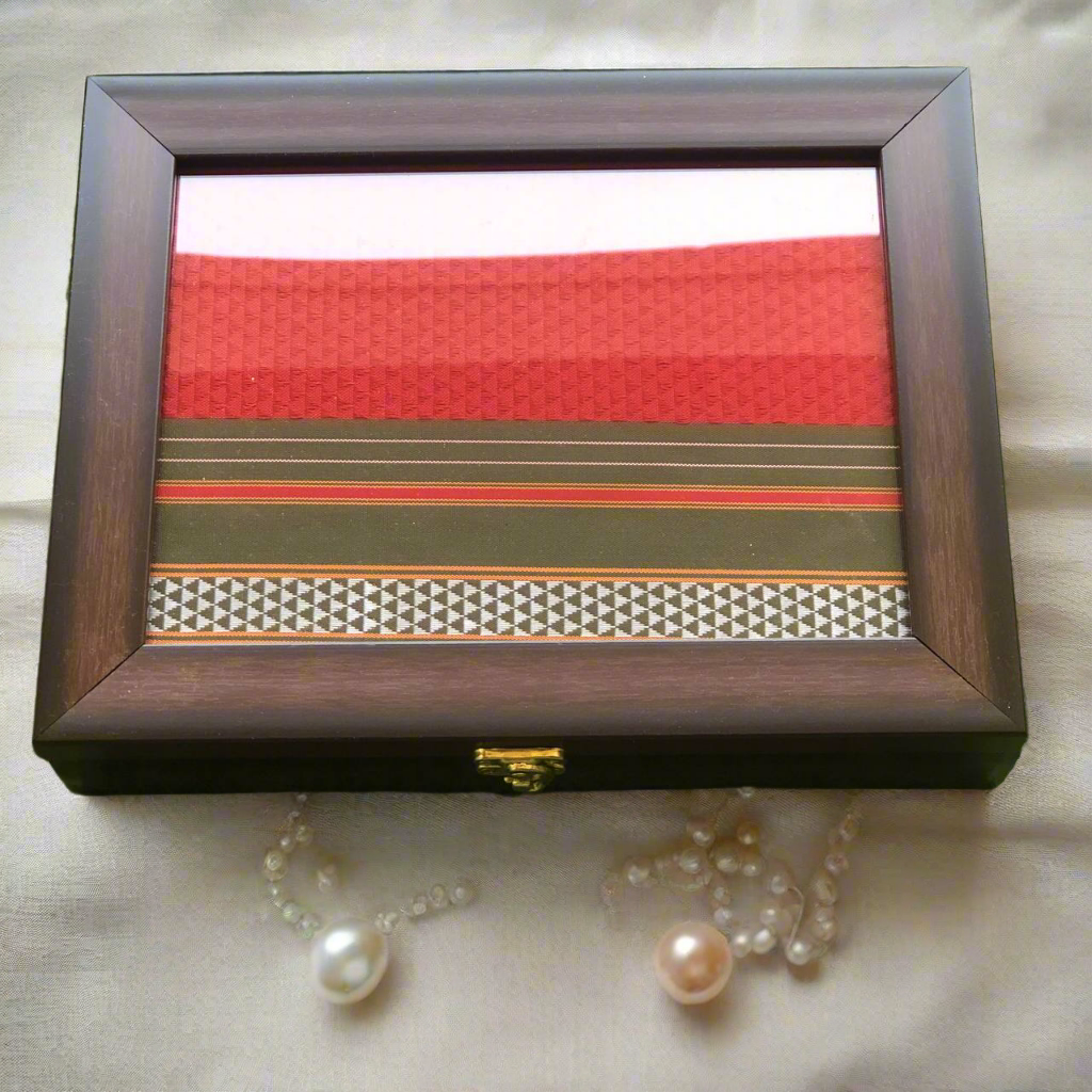 Simple Khan Fabric Jewelry Box 💖