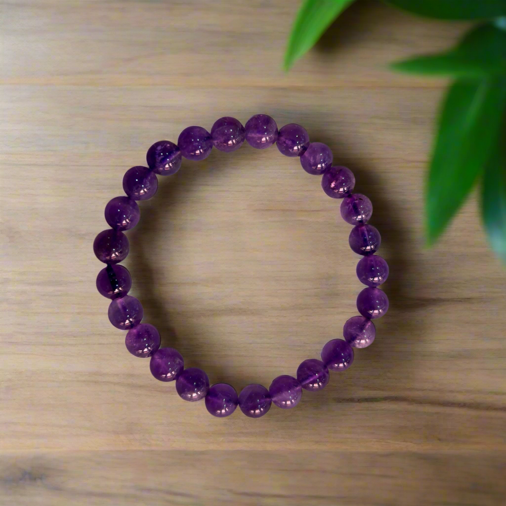 💜 Natural Amethyst Stone Bracelet 💜