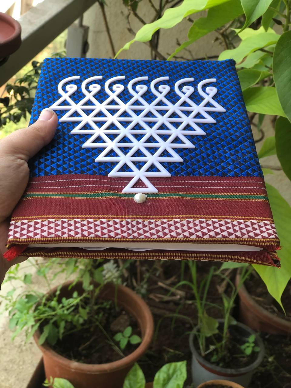 Saraswati Khan fabric diary 📘📗📕📙