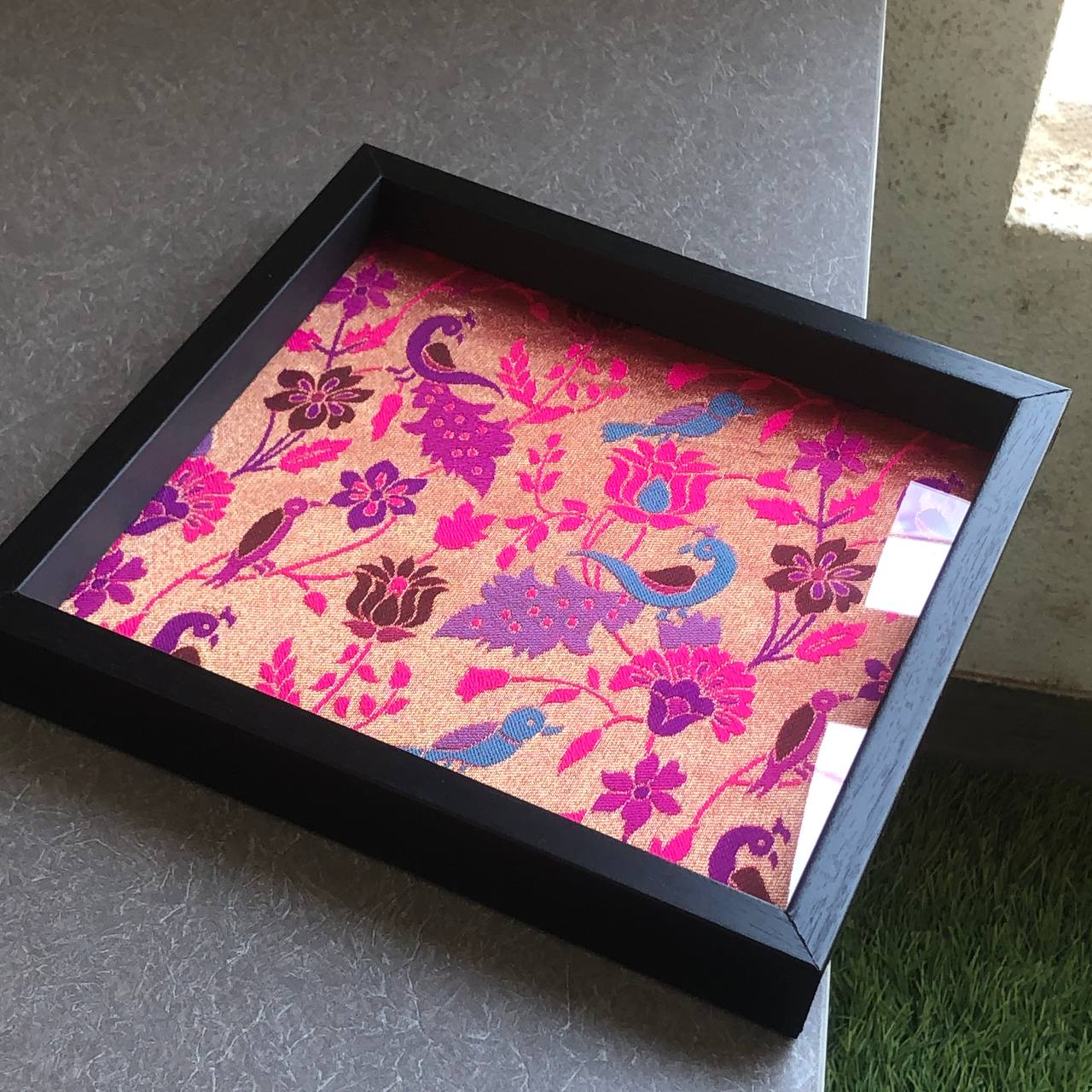 Paithani Serving Tray 🩷💝💕