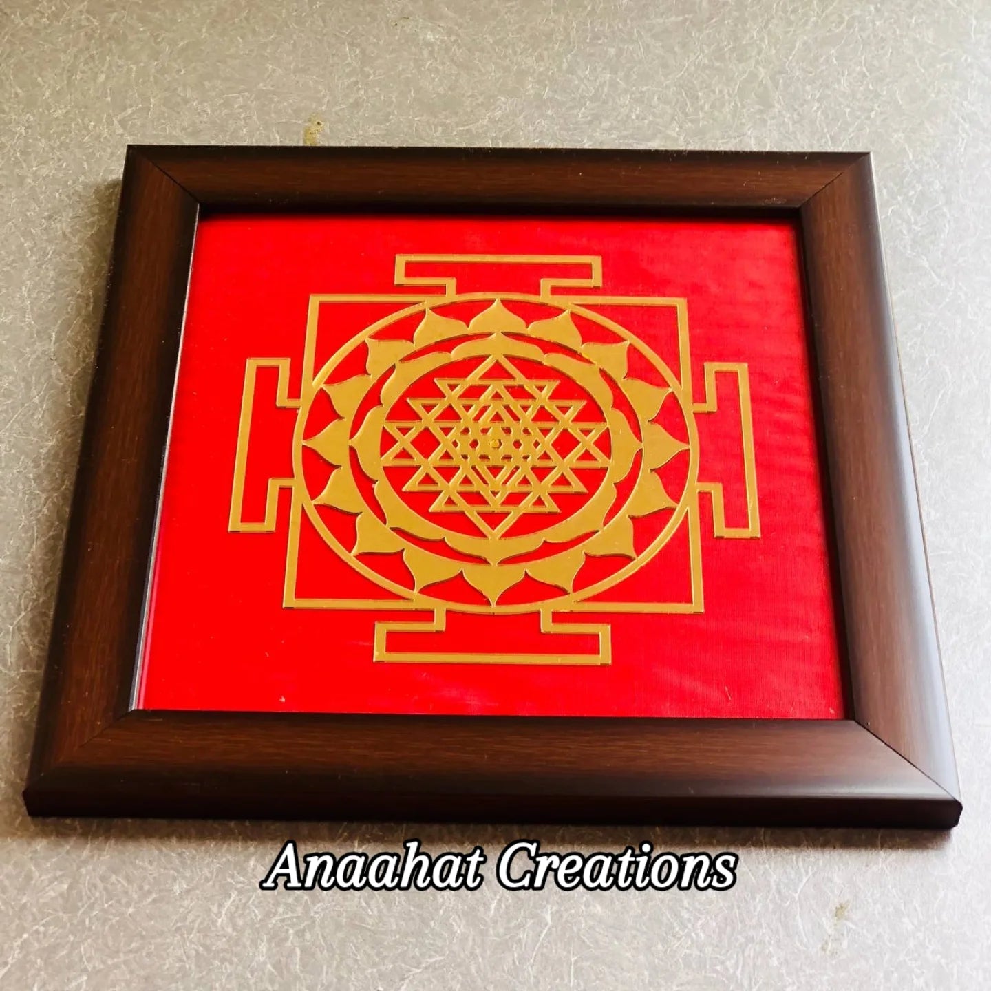 Golden Shree yantra Frame❣️
