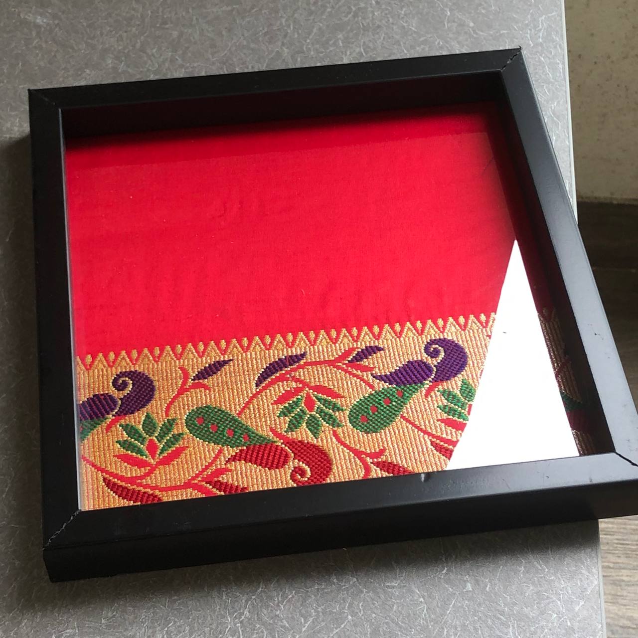 Kath Paithani Serving Tray 📥📤