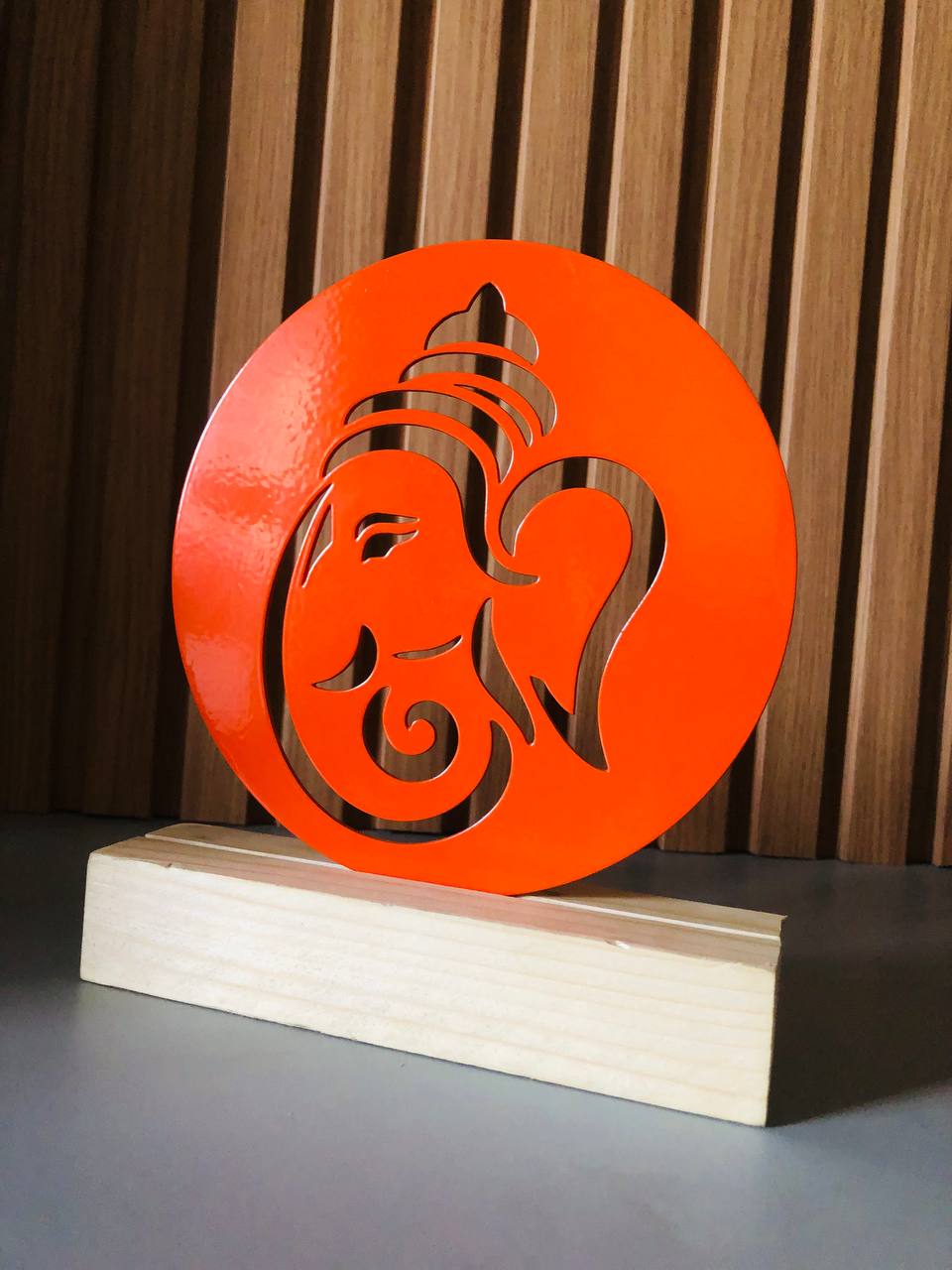 Lord ganesha metal stand 🍁