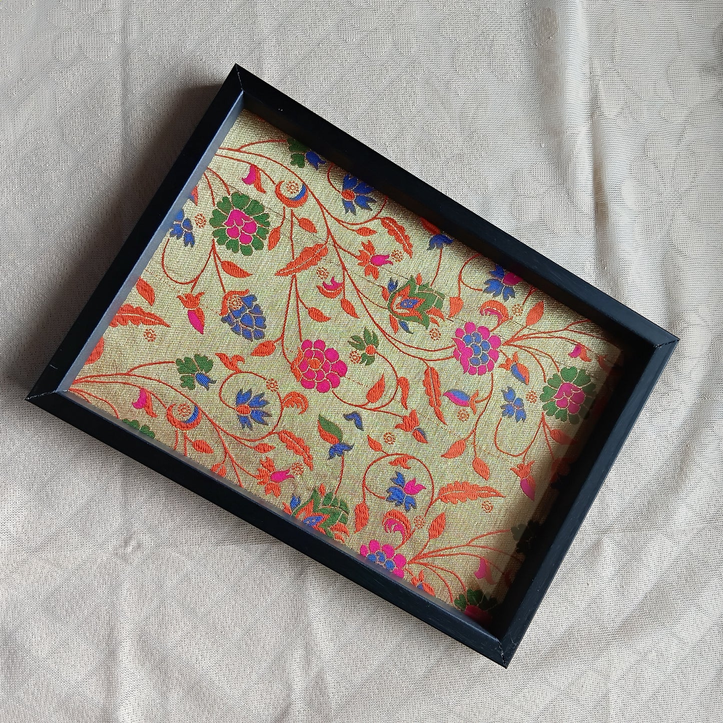 Paithani Serving Tray 🩷💝💕