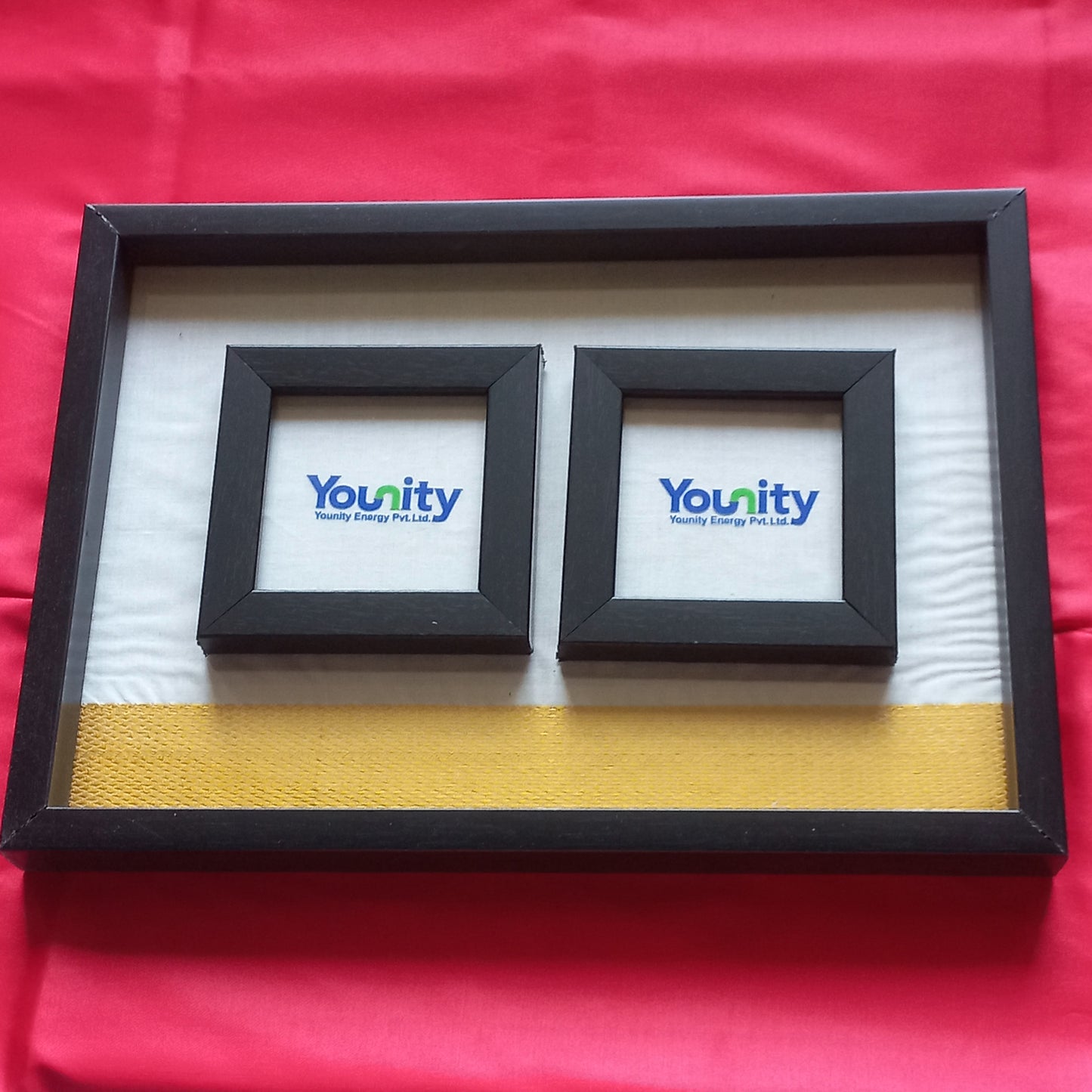 Company Logo Serving Tray with Tea Coasters🤩💚✅🍁🤩