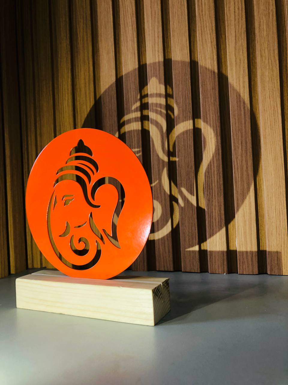 Lord ganesha metal stand 🍁