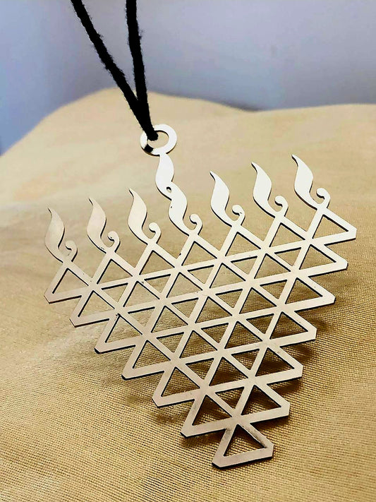 💎 Stylish & Spiritual – Saraswati Locket in Stainless Steel 💎