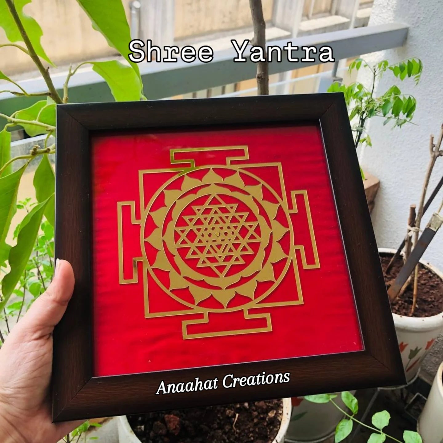 Golden Shree yantra Frame❣️