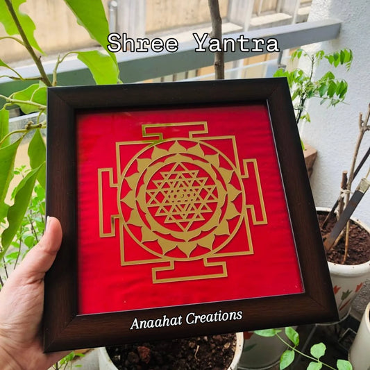 Golden Shree yantra Frame❣️