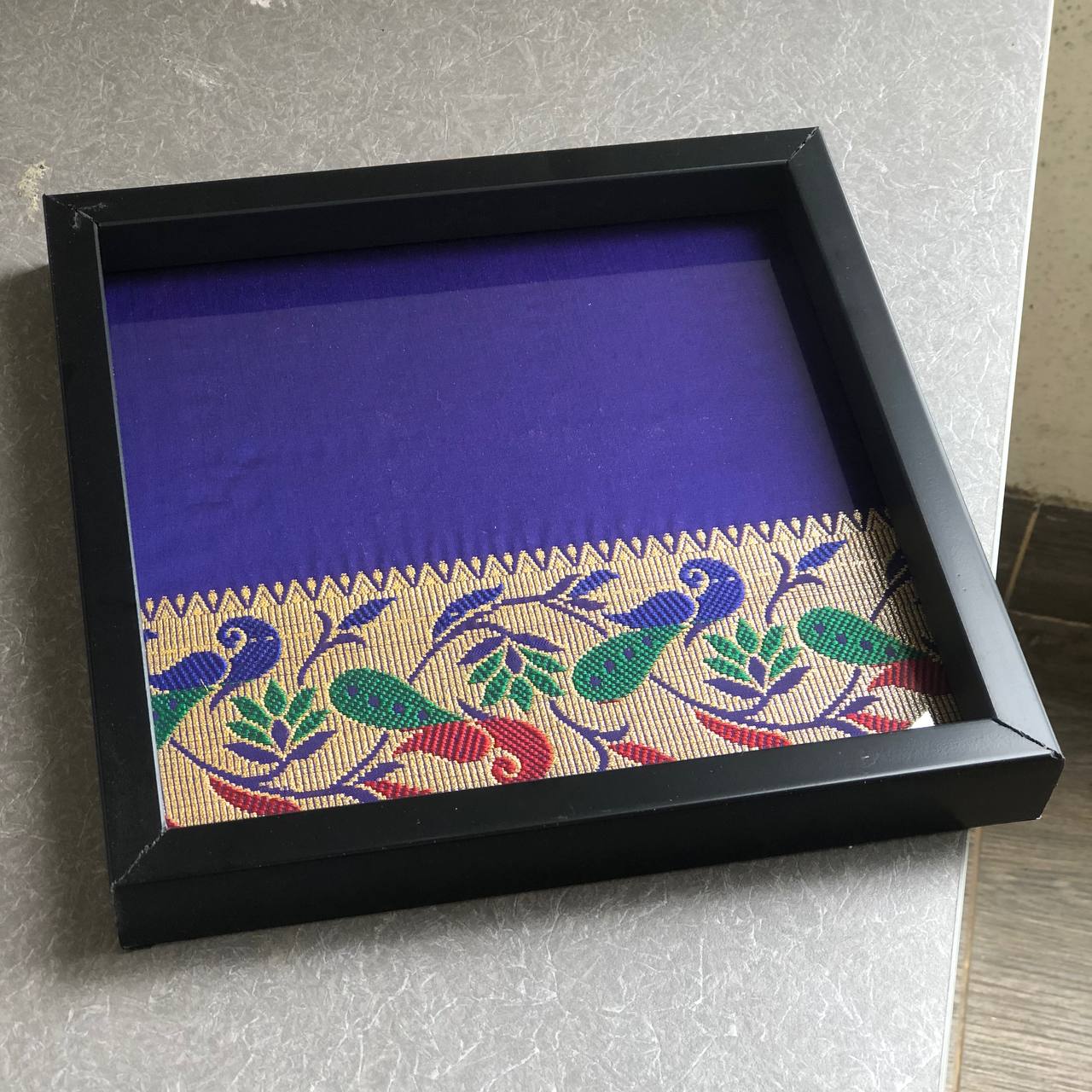 Kath Paithani Serving Tray 📥📤