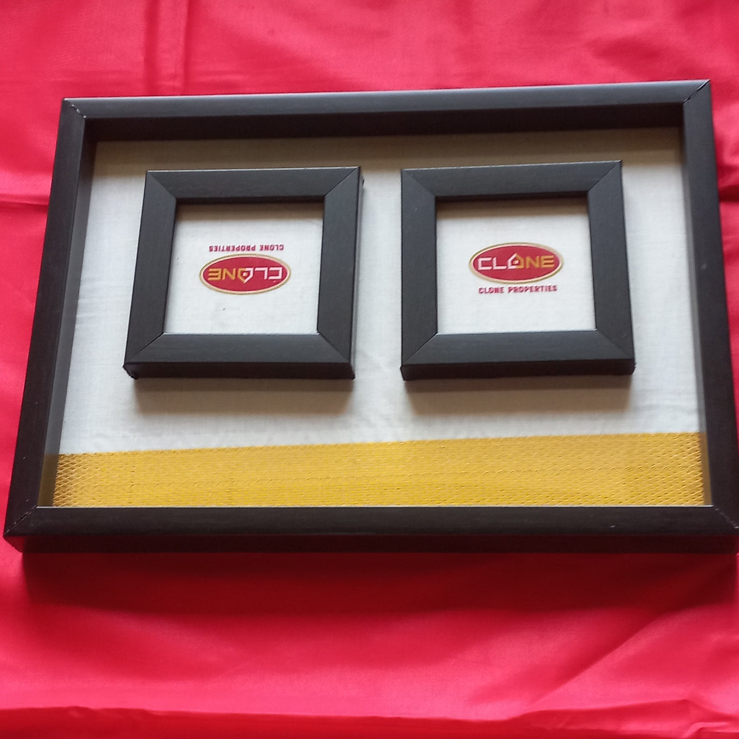 Company Logo Serving Tray with Tea Coasters🤩💚✅🍁🤩