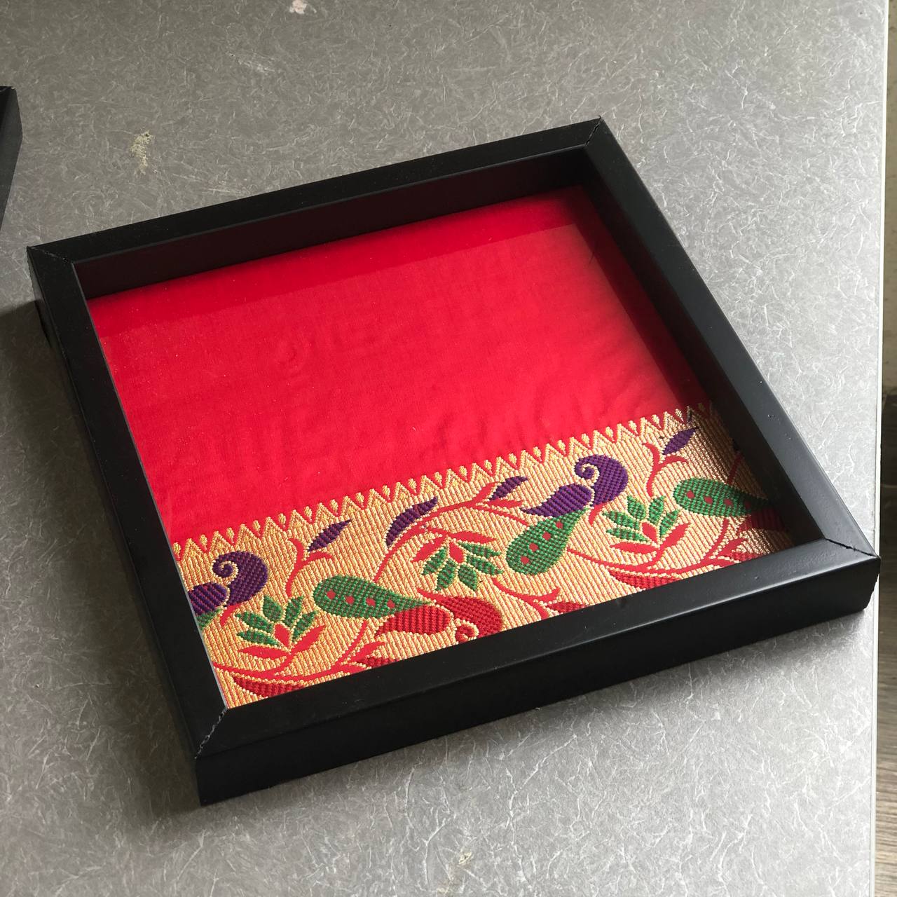 Kath Paithani Serving Tray 📥📤