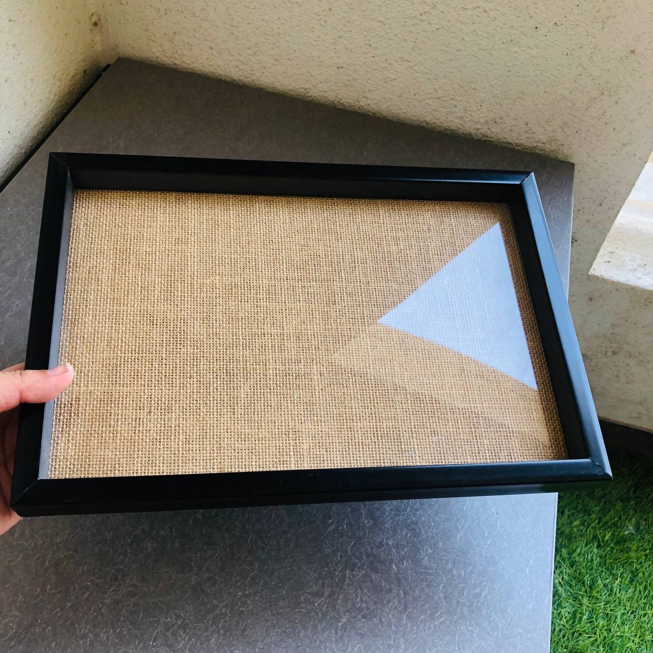 Jute Serving fabric tray 🌱☘️🍃