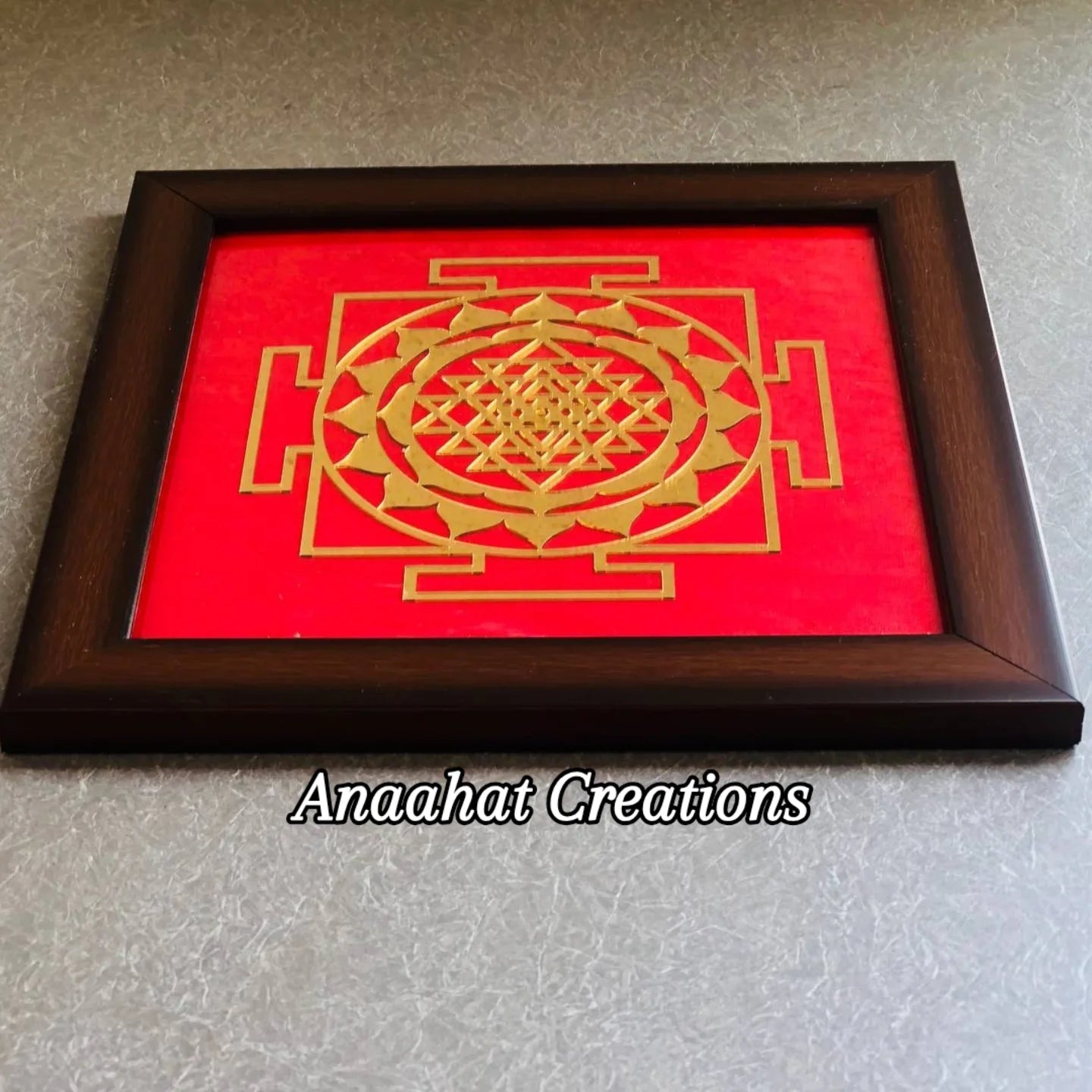 Golden Shree yantra Frame❣️