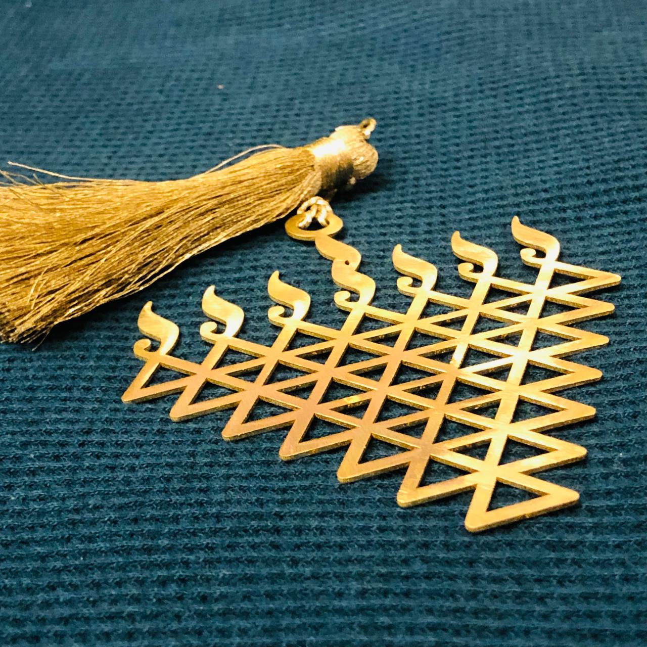 Pure Brass Saraswati Bookmark ✨❤️