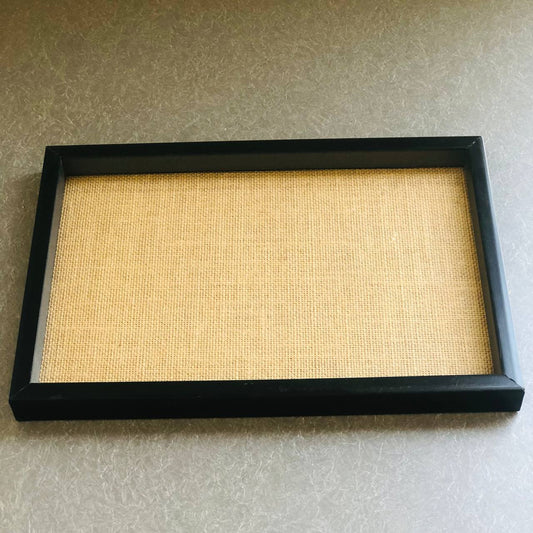 Jute Serving fabric tray 🌱☘️🍃