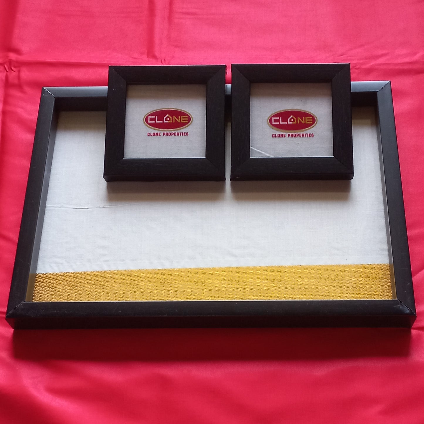 Company Logo Serving Tray with Tea Coasters🤩💚✅🍁🤩