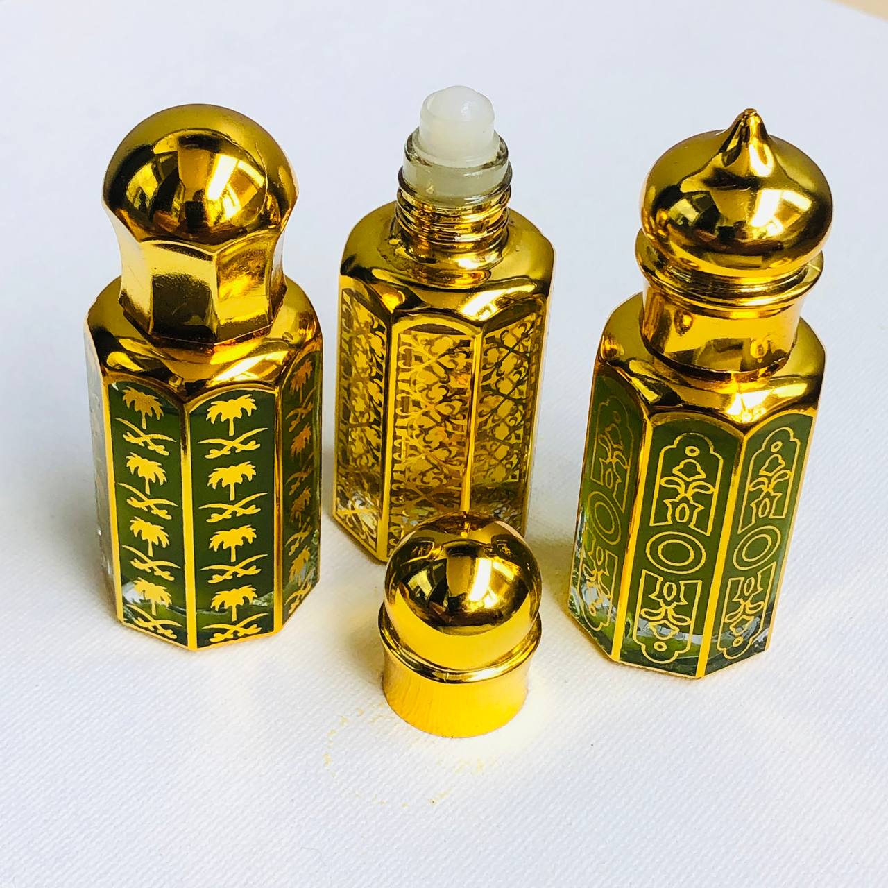 Trio Attar Combo in Royal Golden Bottles 🎁