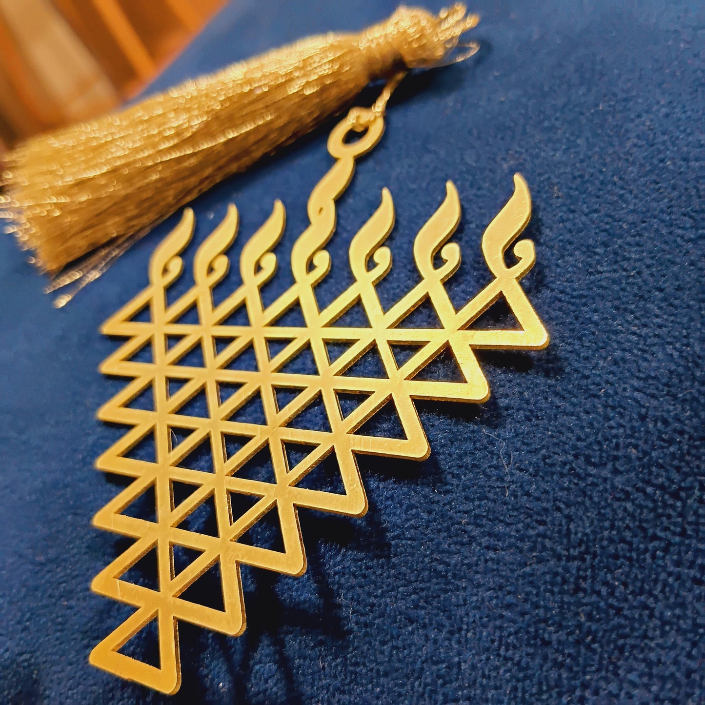 Pure Brass Saraswati Bookmark ✨❤️