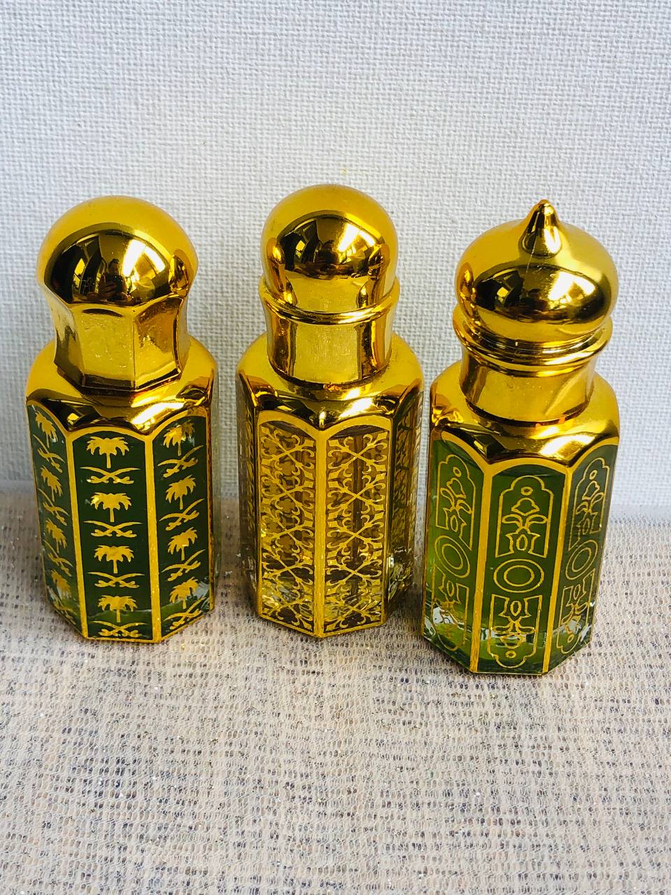 Trio Attar Combo in Royal Golden Bottles 🎁