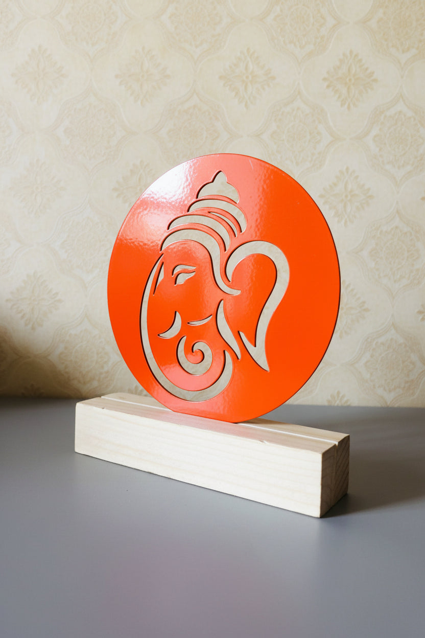 Lord ganesha metal stand 🍁