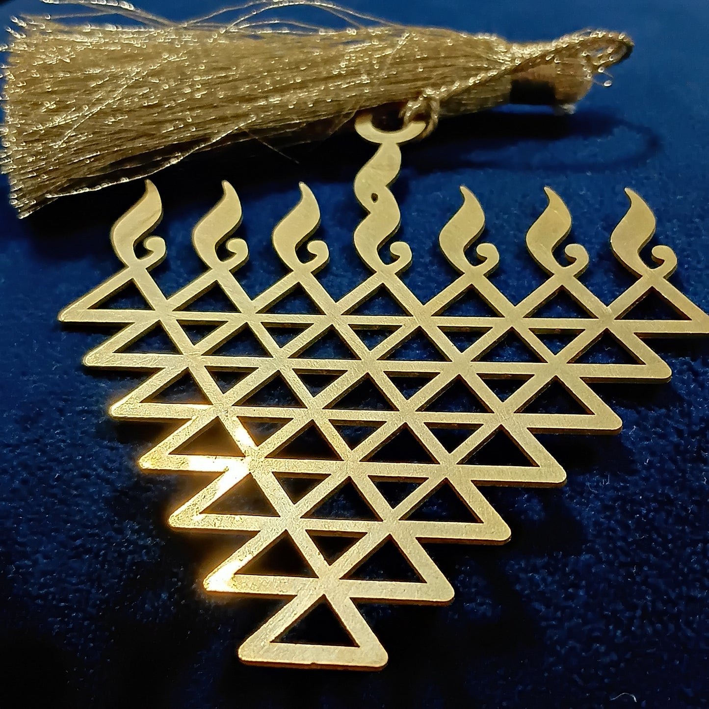 Pure Brass Saraswati Bookmark ✨❤️