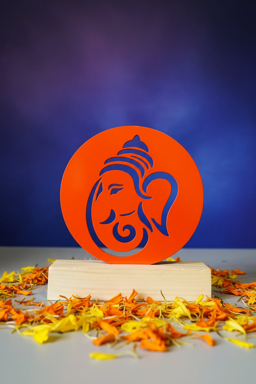 Lord ganesha metal stand 🍁