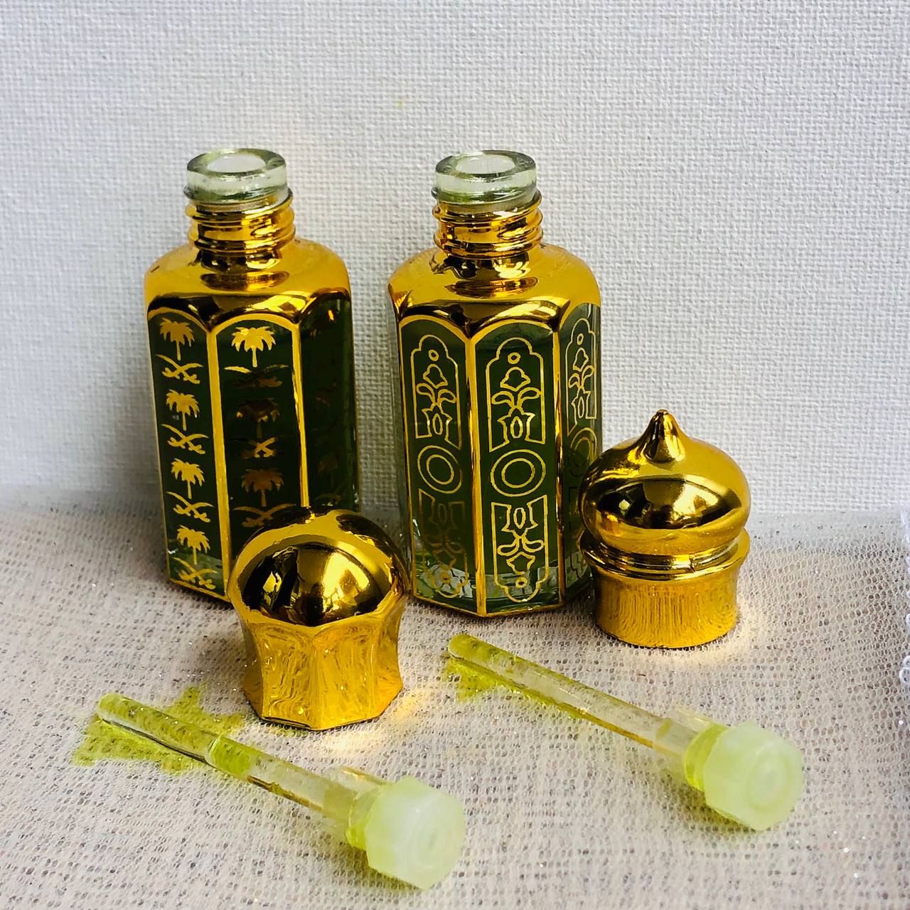Trio Attar Combo in Royal Golden Bottles 🎁