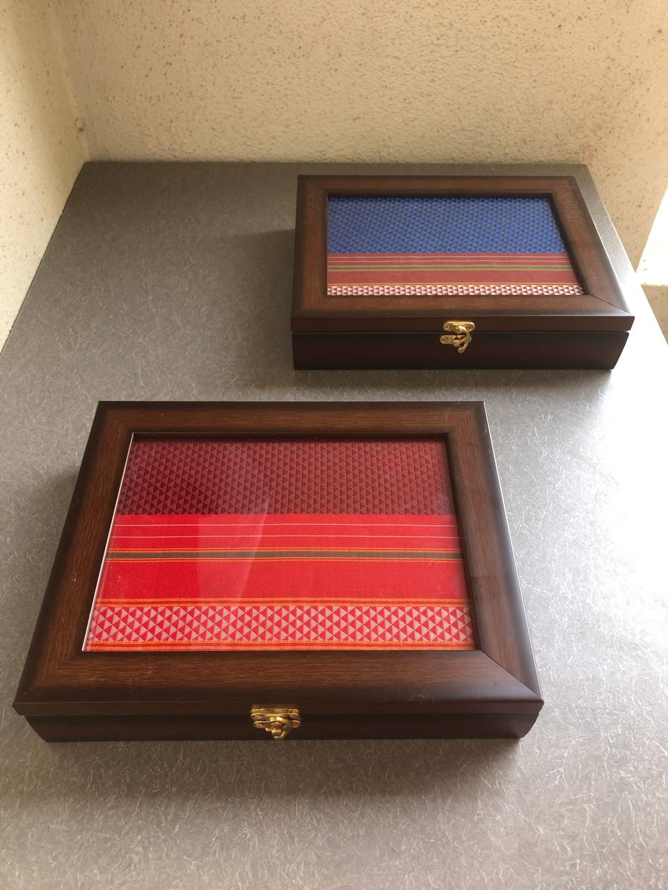 Simple Khan Fabric Jewelry Box 💖