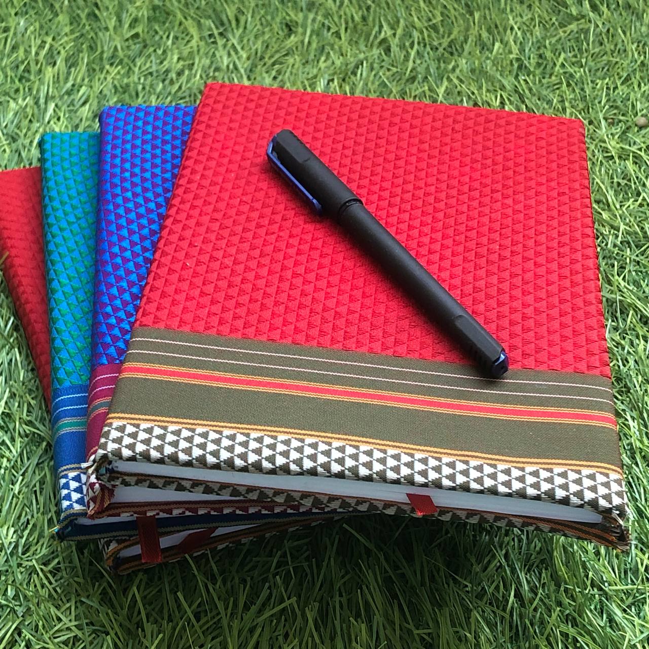 Simple Khan Fabric Diary 📕📗📘📙